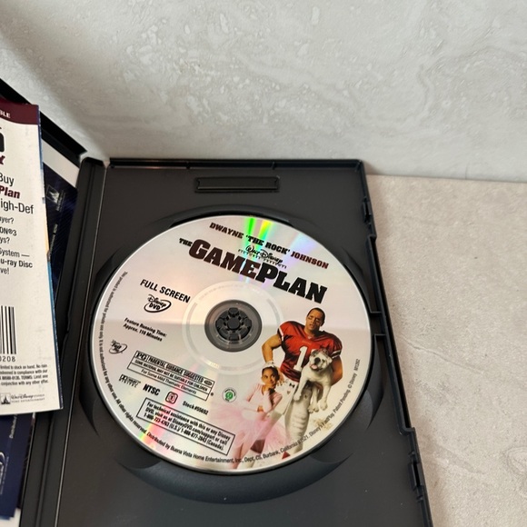 The Game Plan (DVD, 2007) Fullscreen - VERY GOOD - Picture 3 of 3